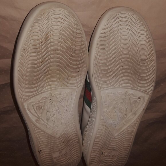 Rare GUCCI Ace floral LOGO sneakers--excellent condition - Picture 15 of 15